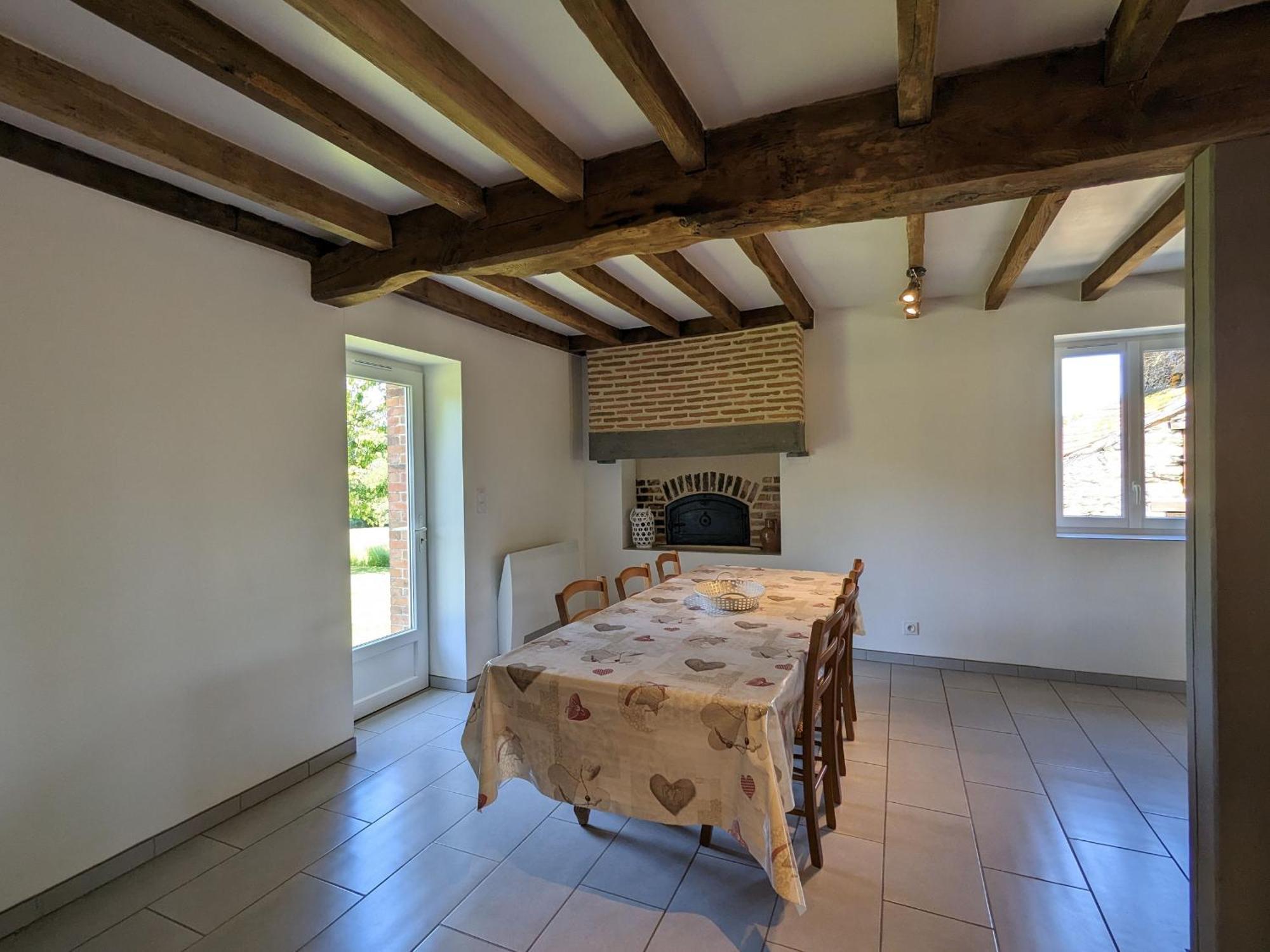 Villa Grande Ferme Renovee Avec Jardin Et Loisirs A Proximite - Fr-1-591-155 Pouligny-Notre-Dame Exterior foto